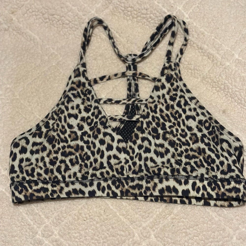 ZYIA Brown and Black Sports Bra Intimates